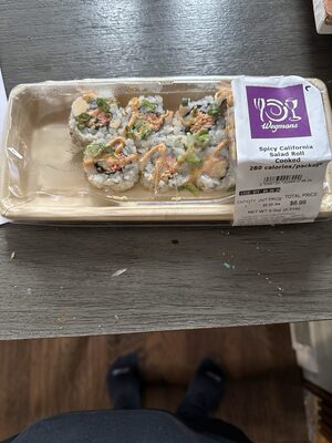 Spicy California Salad Roll