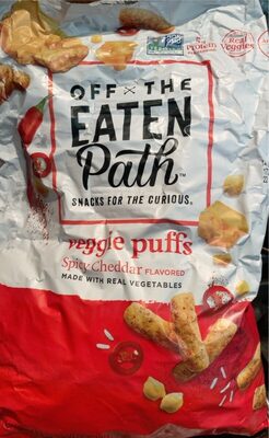 Spicy Cheddar Veggie Puffs