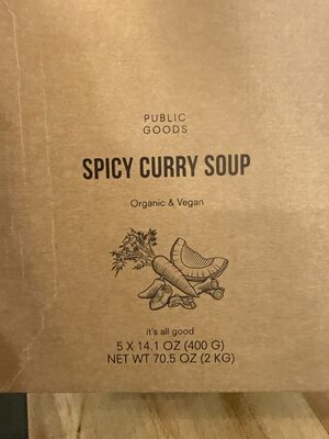 Spicy curry Soup