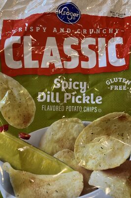 Spicy Dill Pickle Potato Chips