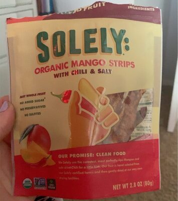 Spicy Dried Fruit Organic Mango with Chili & Salt