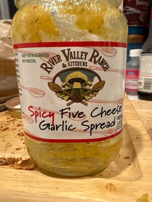 Spicy five cheese spread