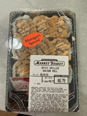 Spicy Grilled Salmon Roll