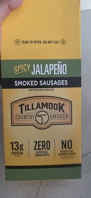 Spicy Jalapeño Smoked Sausages