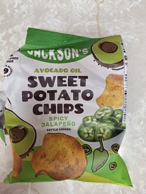 Spicy Jalapeno Sweet Potato Chips