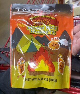 Spicy mochi rice nuggets