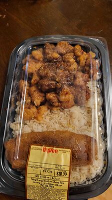 Spicy Orange Chicken & Fried Rice