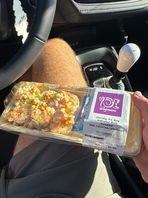 Spicy Po Boy Shrimp Sushi