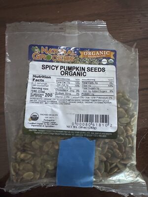 Spicy Pumpkin Seeds Organic