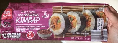 Spicy Tuna with Gochujang Kimbap