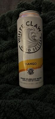 Spiked Sparkling Water with a Hint of Mango