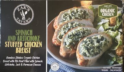 Spinach And Artichoke Stuffed Chicken Breast