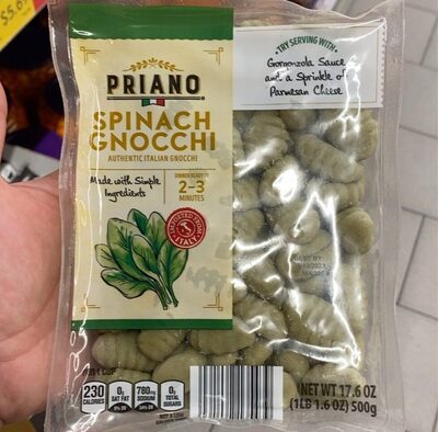 Spinach Gnocchi