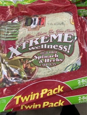 Spinach & Herb Tortilla Wraps