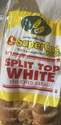 Split Top White Enriched Bread
