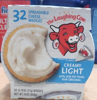 Spreadable cheese wedges