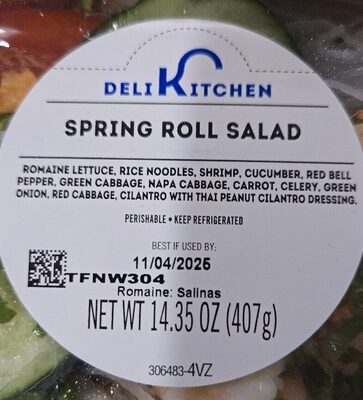 Spring Roll Salad