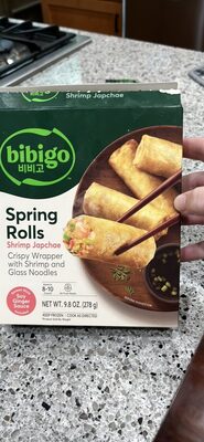 Spring Rolls Shrimp Japchae