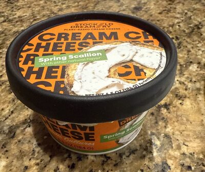 Spring Scallion Plant Based Cream Cheese