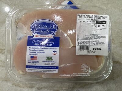 Springer Mountain Chicken Breast