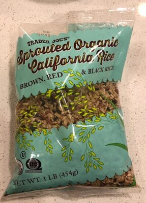 Sprouted Organic California Rice