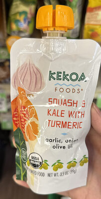 Squash & Kale with Turmeric