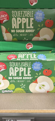 Squeezable Apple Fruit Blend