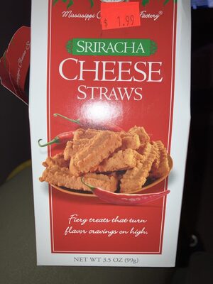 Sriracha Cheese Straws