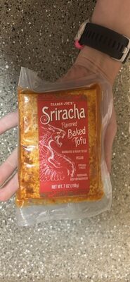 Sriracha Flavored Baked Tofu