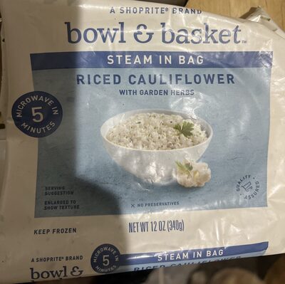 Steam in Bag River Cauliflower with Garden Herbs
