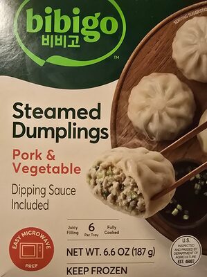 steamed dumplings