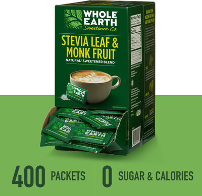 Stevia Leaf & Monk Fruit Natural Sweetener Blend
