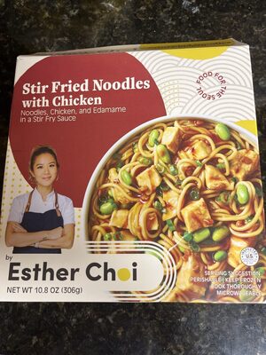 Stir Fried Noodles With Chicken