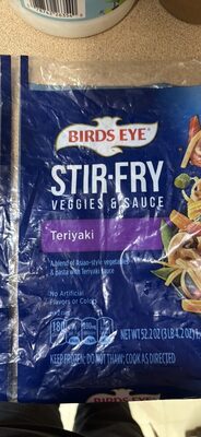 STIR-FRY VEGGIES & SAUCE Teriyaki