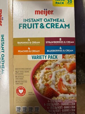 Strawberries and Cream I stand Oatmeal