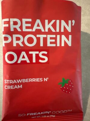 Strawberries And Cream Protein Oats