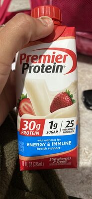 Strawberries & Cream High Protein Shake