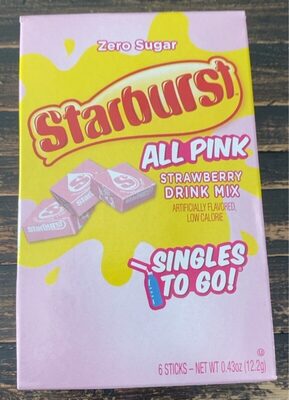 Strawberry all pink drink mix