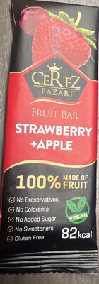 Strawberry And Apple Fruit Bar