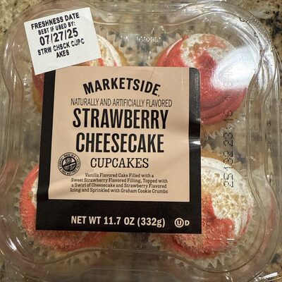 Strawberry Cheesecake Cupcakes