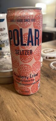 Strawberry Crème Polar Seltzer