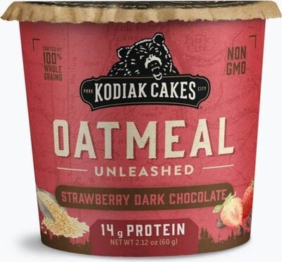 Strawberry dark chocolate unleashed oatmeal