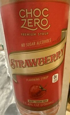 STRAWBERRY FLAVORING SYRUP