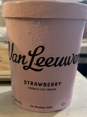 Strawberry French Ice Cream