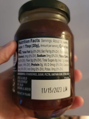 Strawberry Fruit Spread