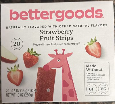 Strawberry Fruit Strips