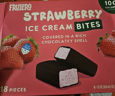 Strawberry Ice Cream Bites