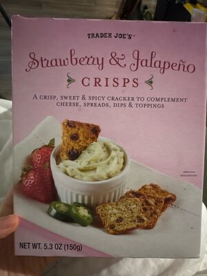 Strawberry & Jalapeño Crisps