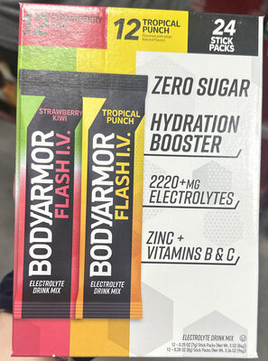 Strawberry Kiwi Electrolyte Drink Mix