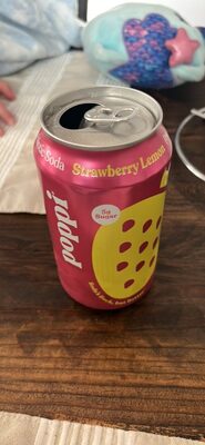 Strawberry Lemon flavored Soda